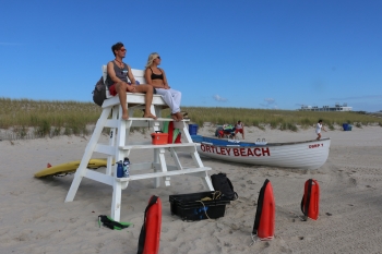 lifeguard stand at ortley beach