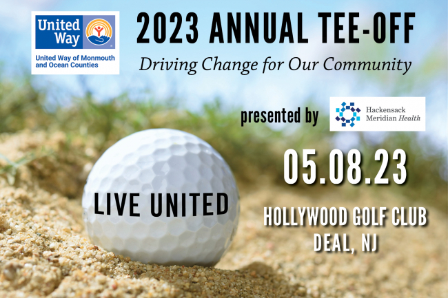 annual tee-off graphic