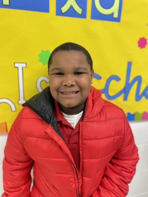 child in new winter coat