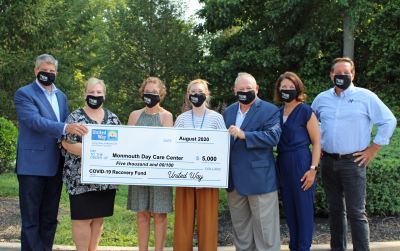 monmouth day care center check presentation