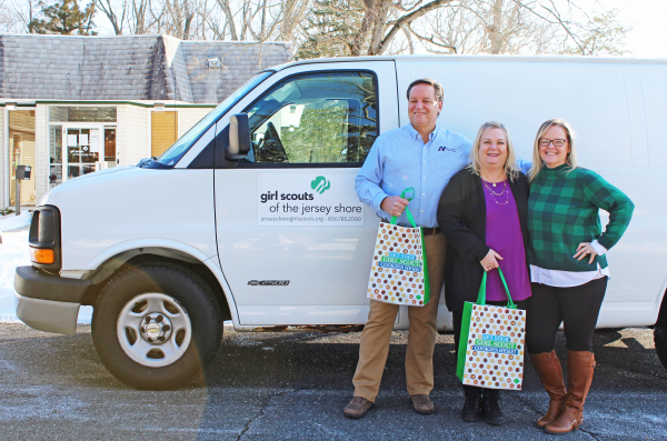 van donated to girl scouts