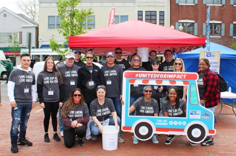 volunteers at the 2022 United for Impact Food Truck Festival