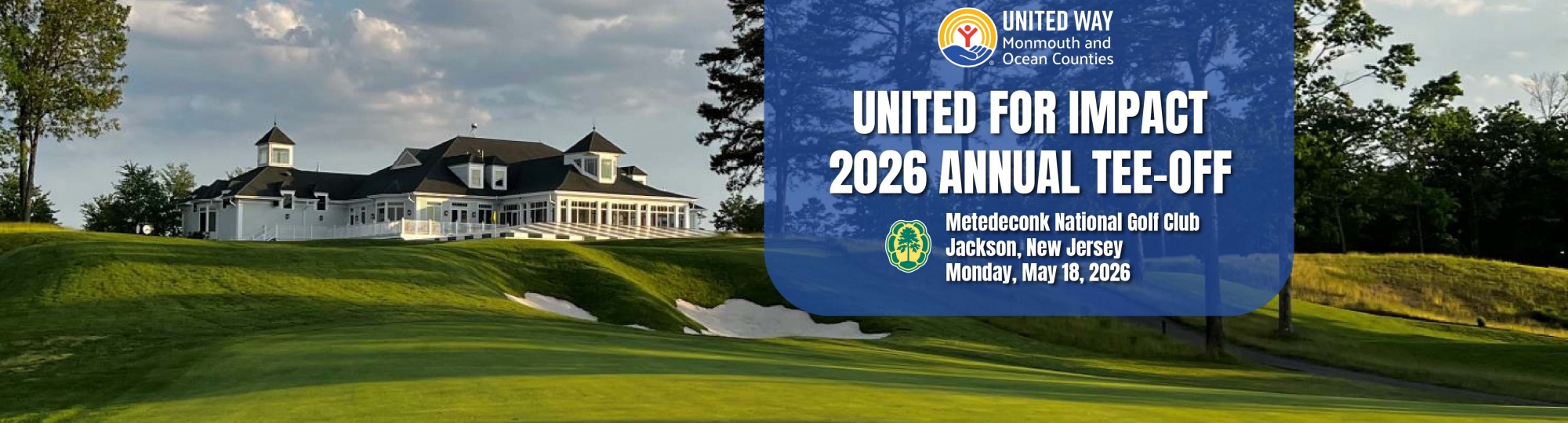 United For Impact 2026 Annual Tee-Off Web Banner